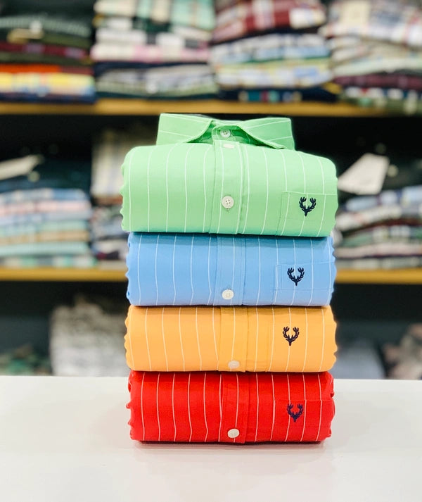 Allen Solly Lining Shirts Combo - Pack of 4