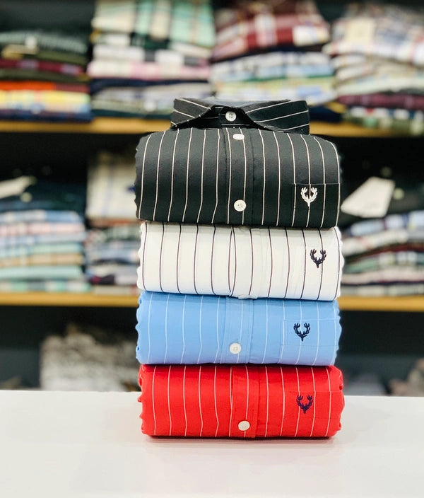 Allen Solly Lining Shirts Combo - Pack of 4