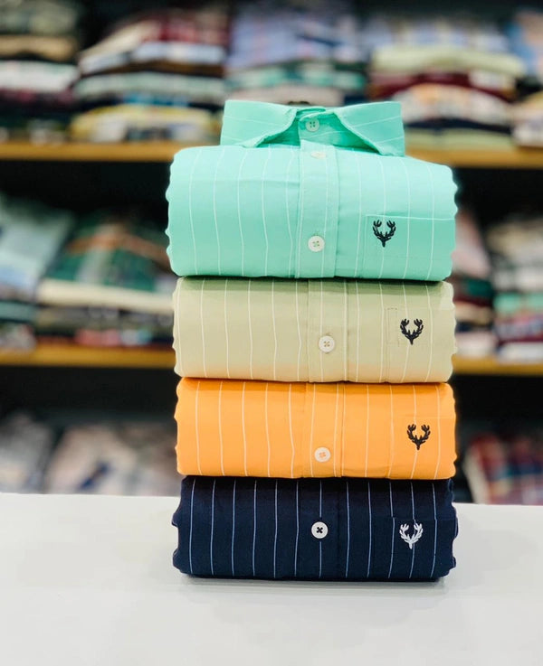 Allen Solly Lining Shirts Combo - Pack of 4