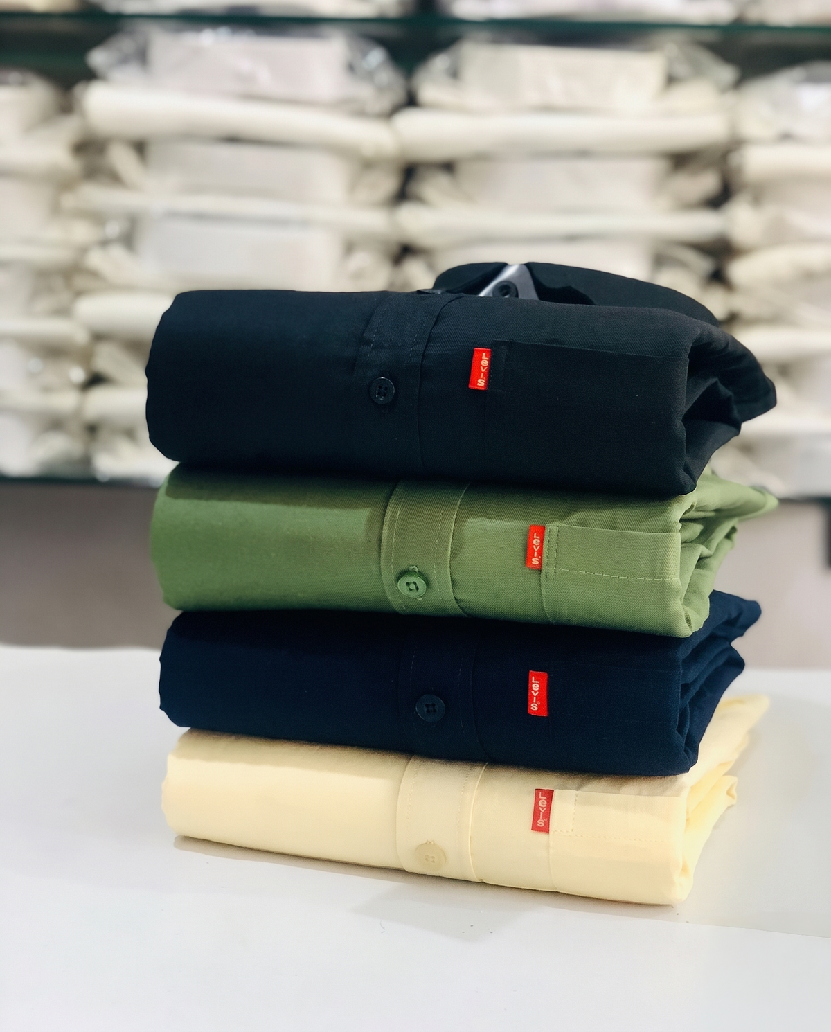 Men's Urban Style Plain Shirts ā Combo Pack of 4