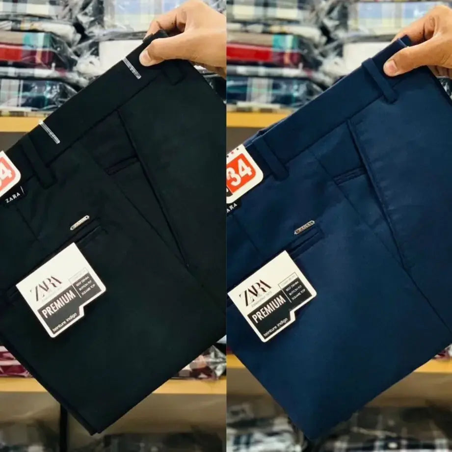 Zara Formal Pant Combo for Men – Comfortable Daily Office Wear