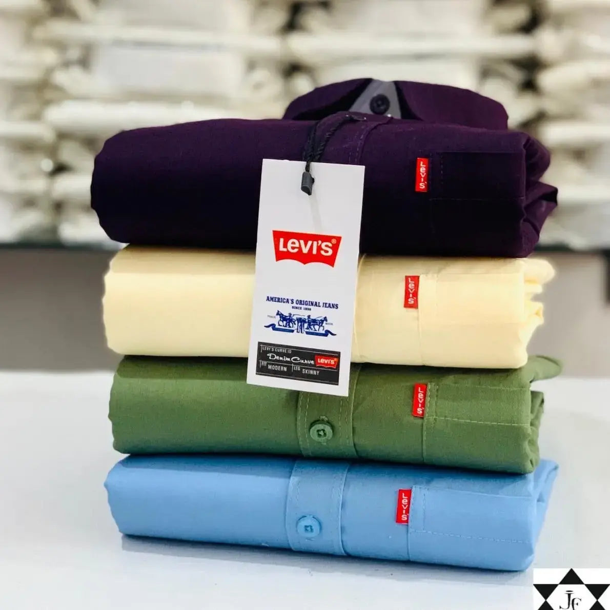Levi's Plain Shirts Combo (Pack of 4)