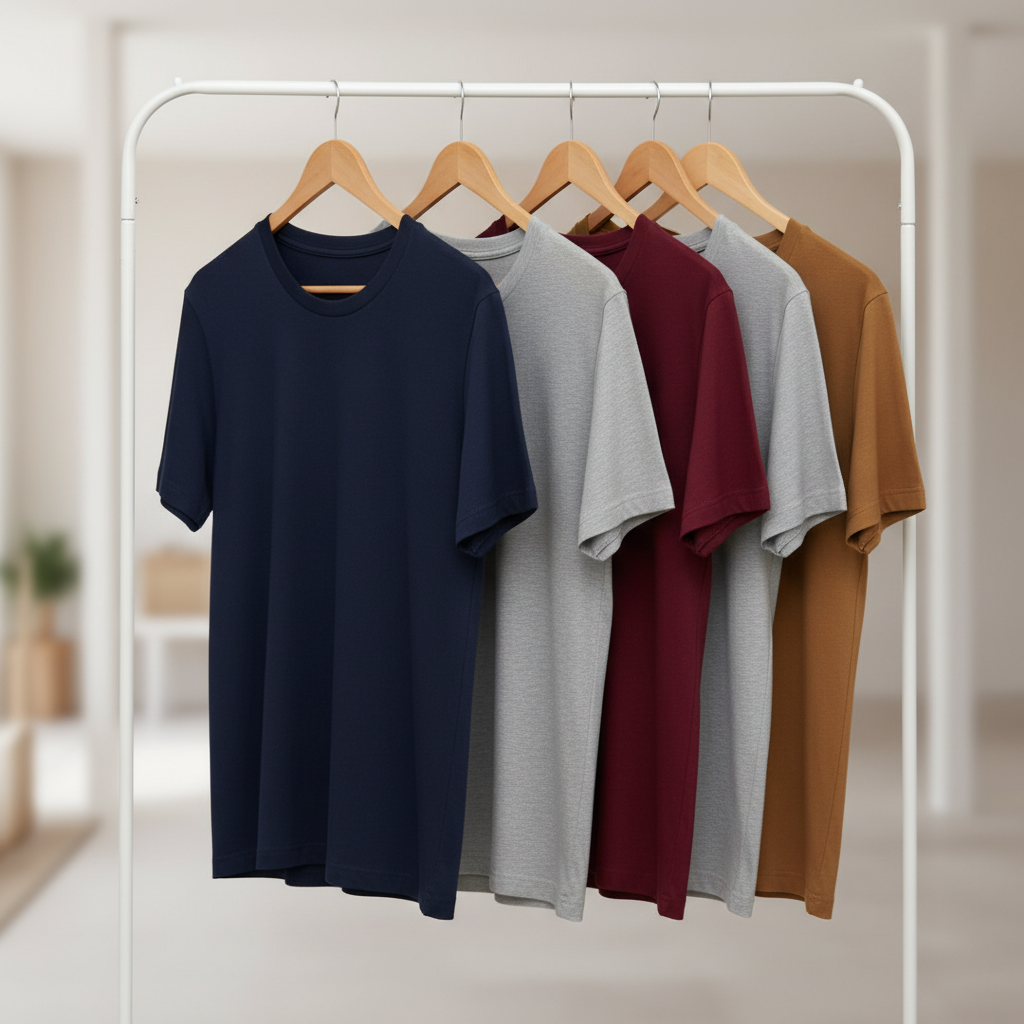 Men's Tshirts Combo (Pack of 5)