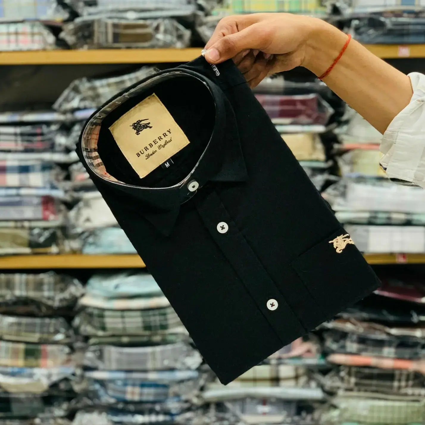 Burberry Premium Quality Shirt Black