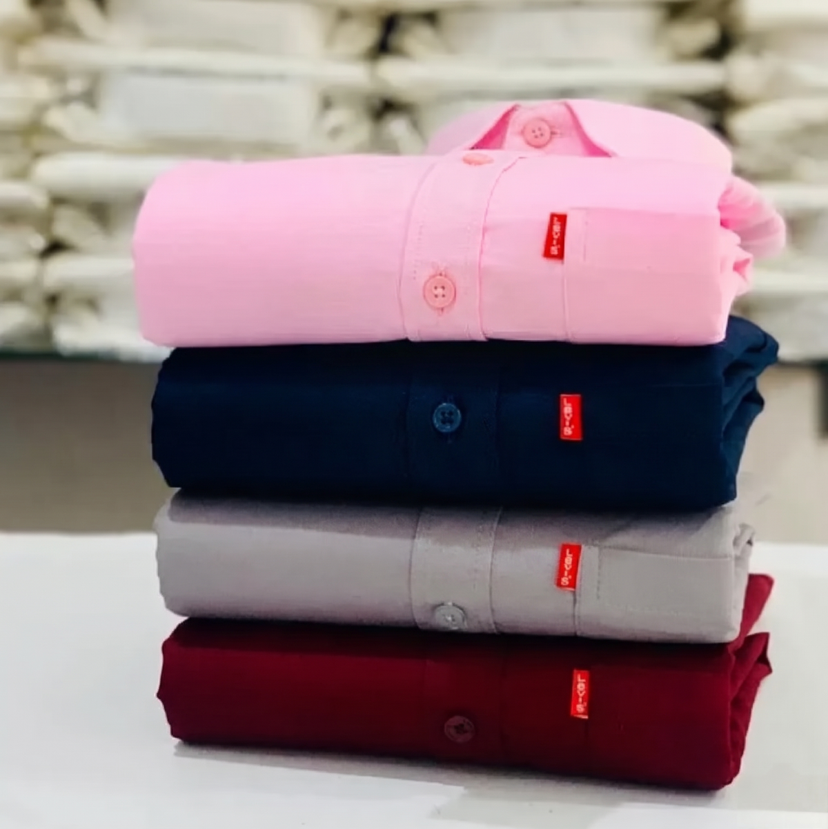 Men's 4 Shirt Combo Pack – Plain Casual Collection