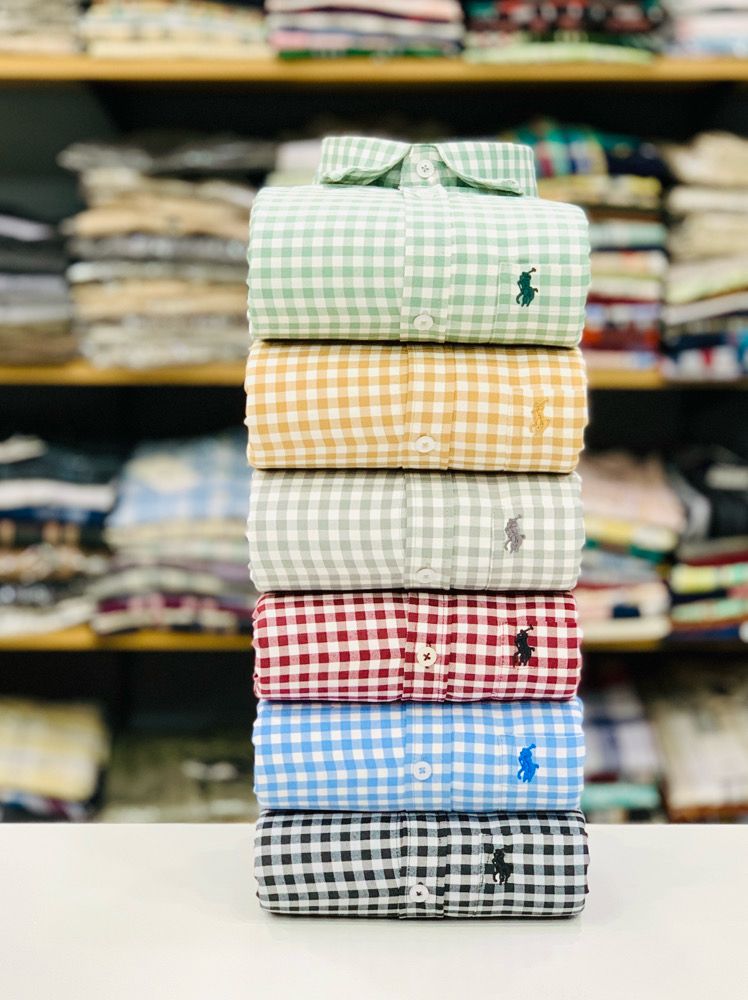 Rl Polo Checked Shirts Combo