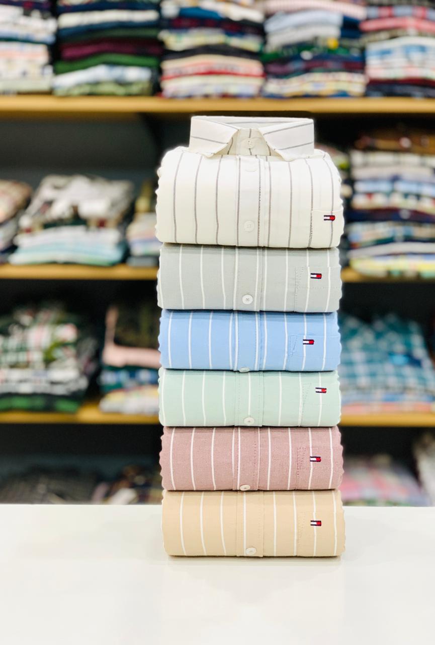 Oxford Fabric Lining Shirts Combo