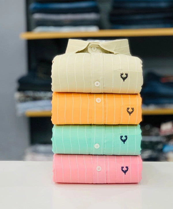 Allen Solly Lining Shirts Combo - Pack of 4