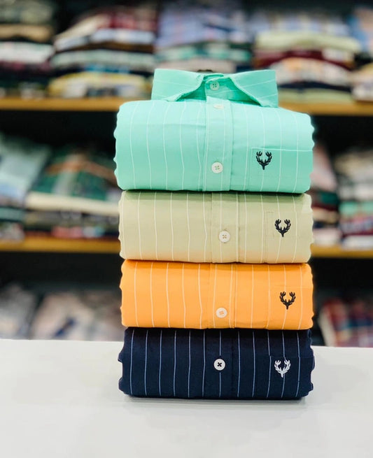 Allen Solly Lining Shirts Combo - Pack of 4