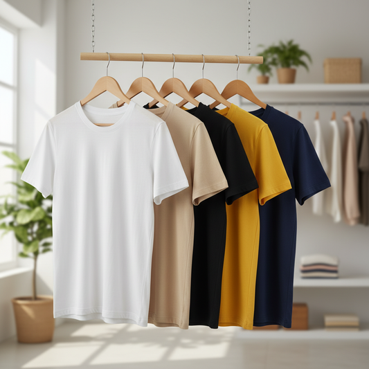 Men's Tshirts Combo (Pack of 5)