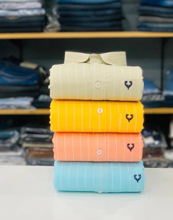 Allen Solly Lining Shirts Combo - Pack of 4