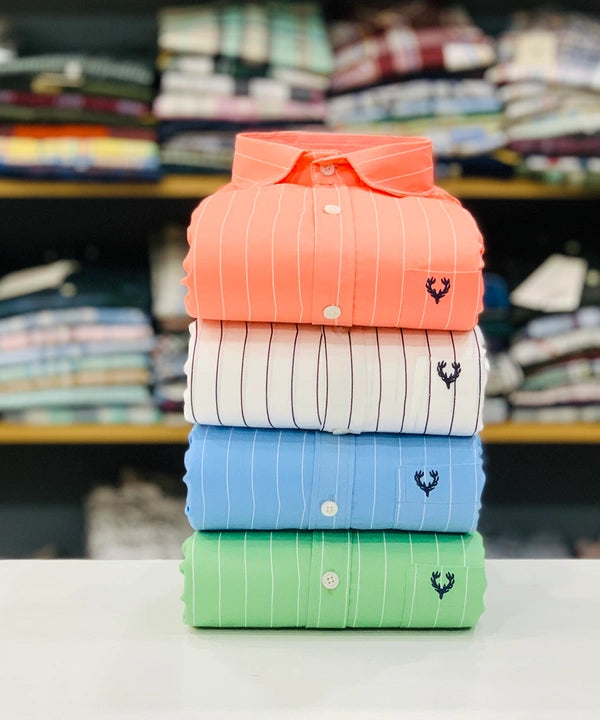 Allen Solly Lining Shirts Combo - Pack of 4