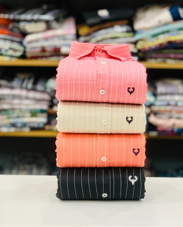 Allen Solly Lining Shirts Combo - Pack of 4