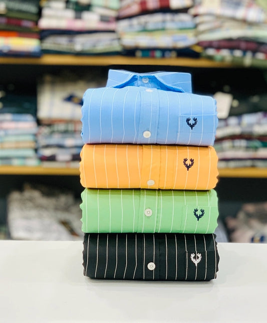 Allen Solly Lining Shirts Combo - Pack of 4