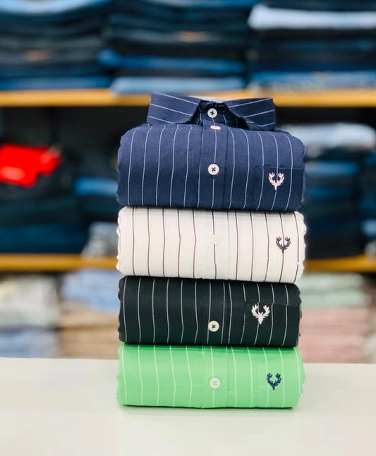 Allen Solly Lining Shirts Combo - Pack of 4