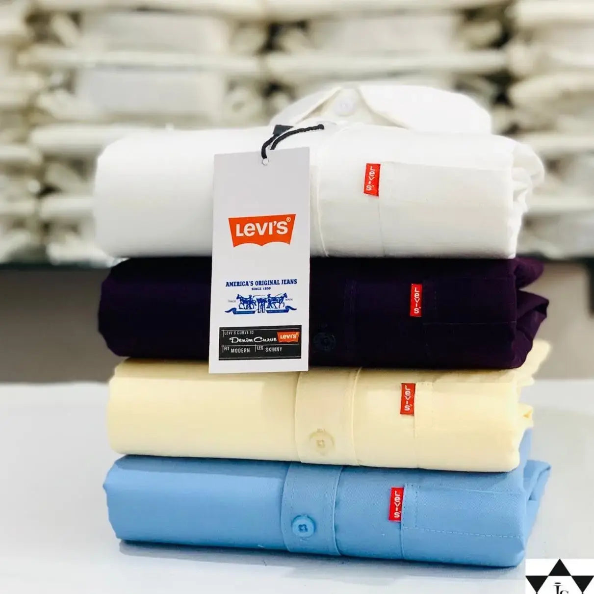 Levi's Plain Shirts Combo (Pack of 4)