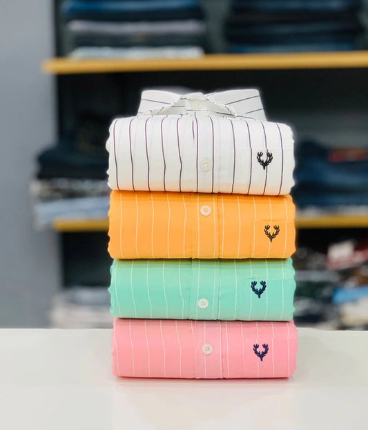 Allen Solly Lining Shirts Combo - Pack of 4