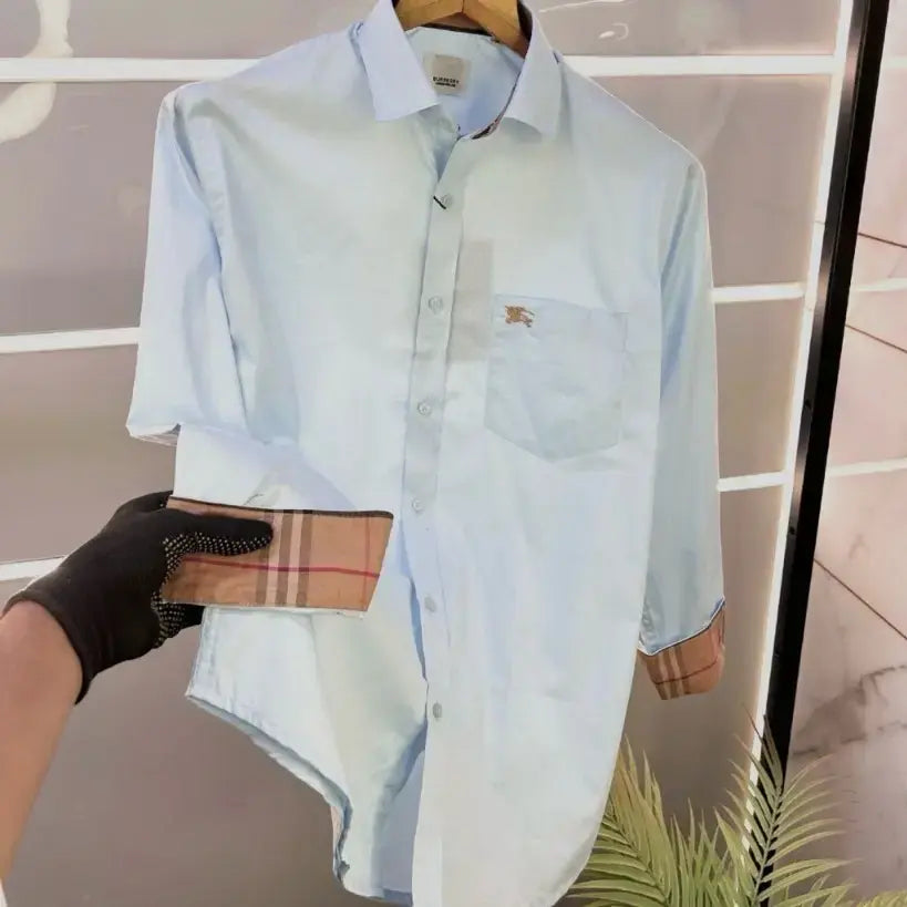 Burberry Premium Quality White Shirt